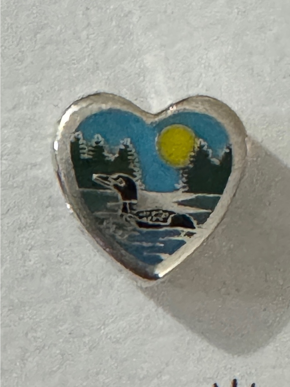 Travel Exclusive Pandora Minnesota Heart Charm Sterling Silve